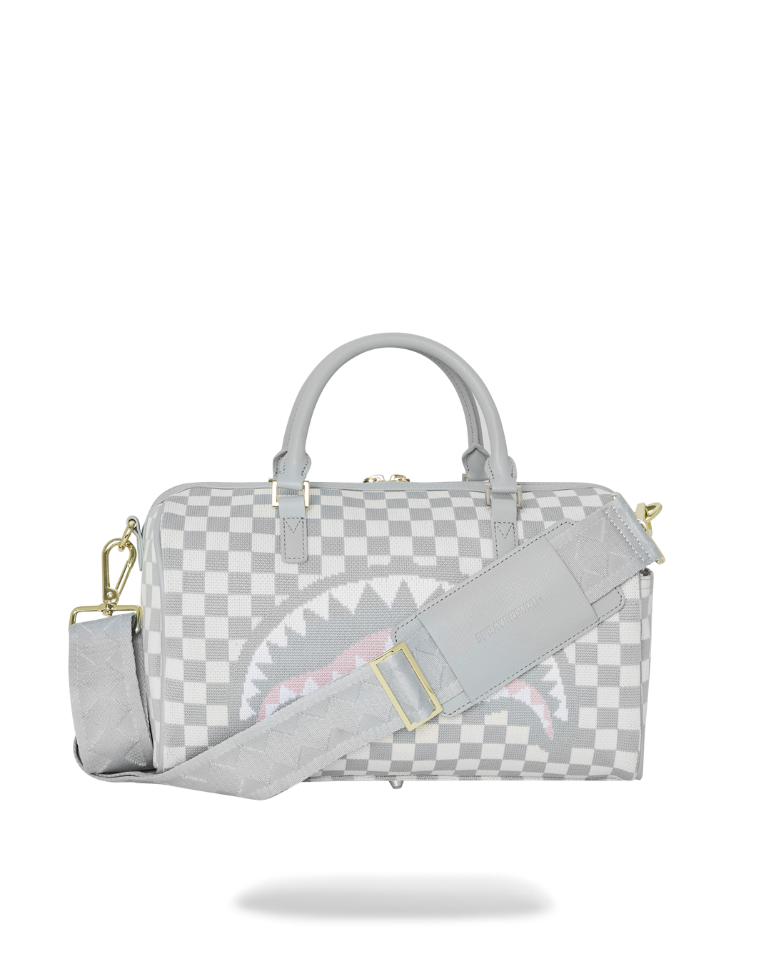 KNIT SHARKS IN PARIS IN CREAM MINI DUFFLE